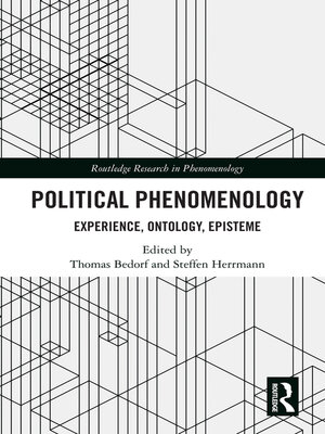 cover image of Political Phenomenology
